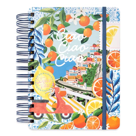 6" x 8" Spiral Lined Hardcover Notebook by Recollections™ in Amalfi Coast | Michaels®